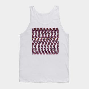 Purple Vines | Botanical Pattern Tank Top